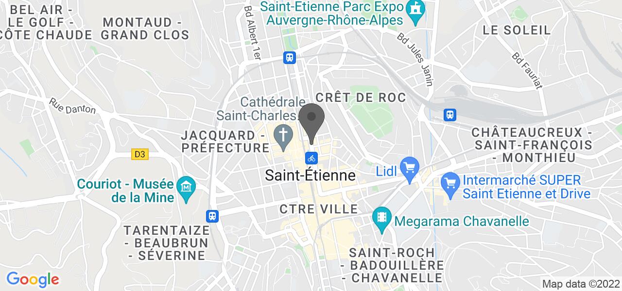 Plan d'accès — Nota Bene