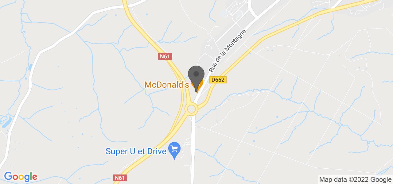 Plan d'accès — McDonald's