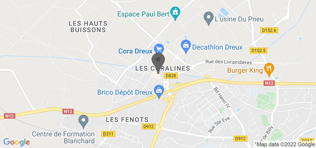 Plan d'accès — Ristorante Del Arte