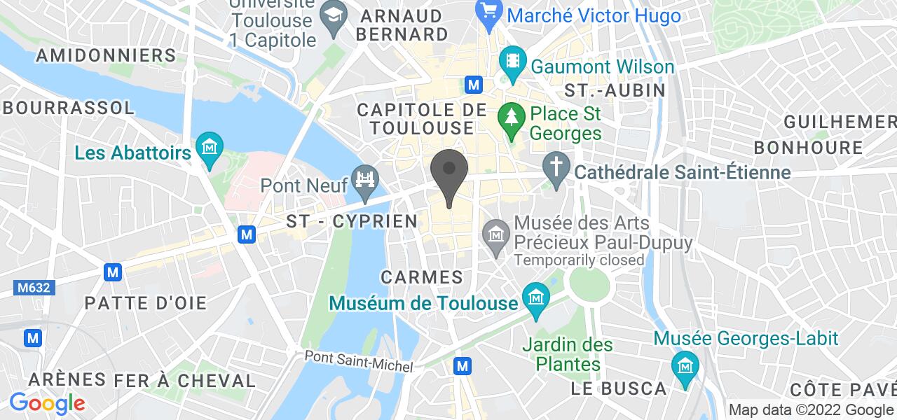 Plan d'accès — Pitaya Toulouse