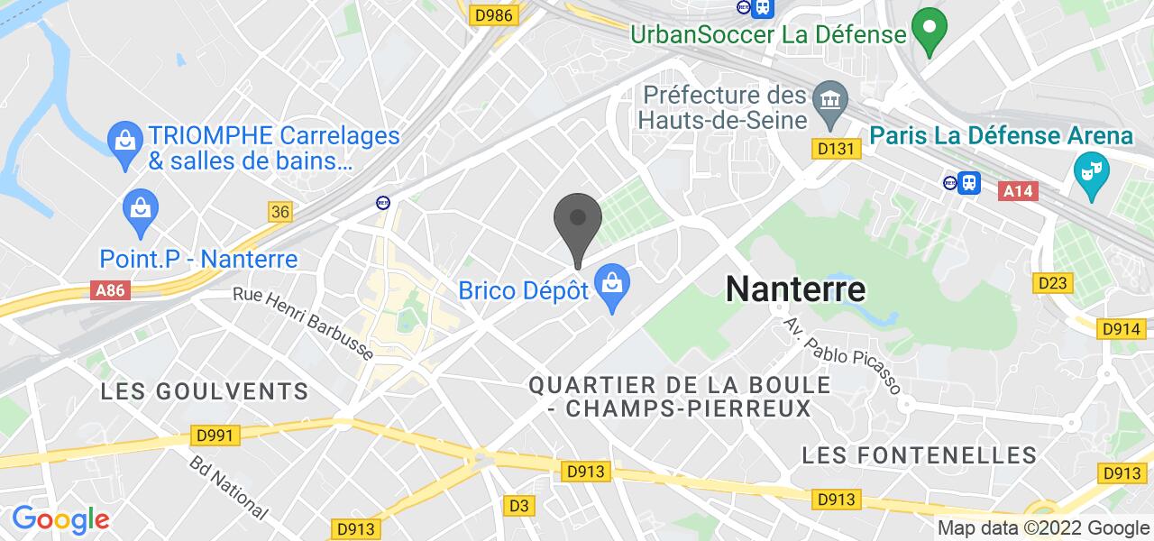 Plan d'accès — chez MAMA