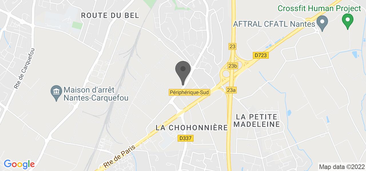 Plan d'accès — Chez Lizette
