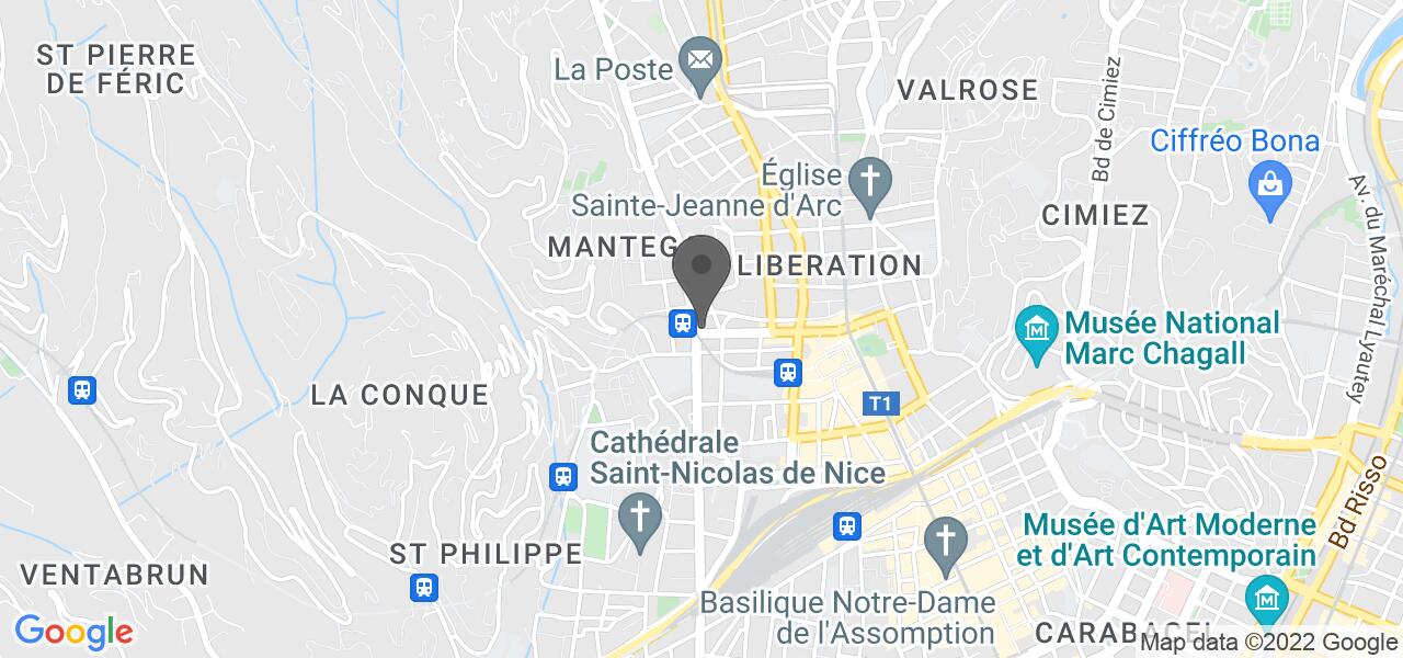 Anfahrtsplan — Le Garnier