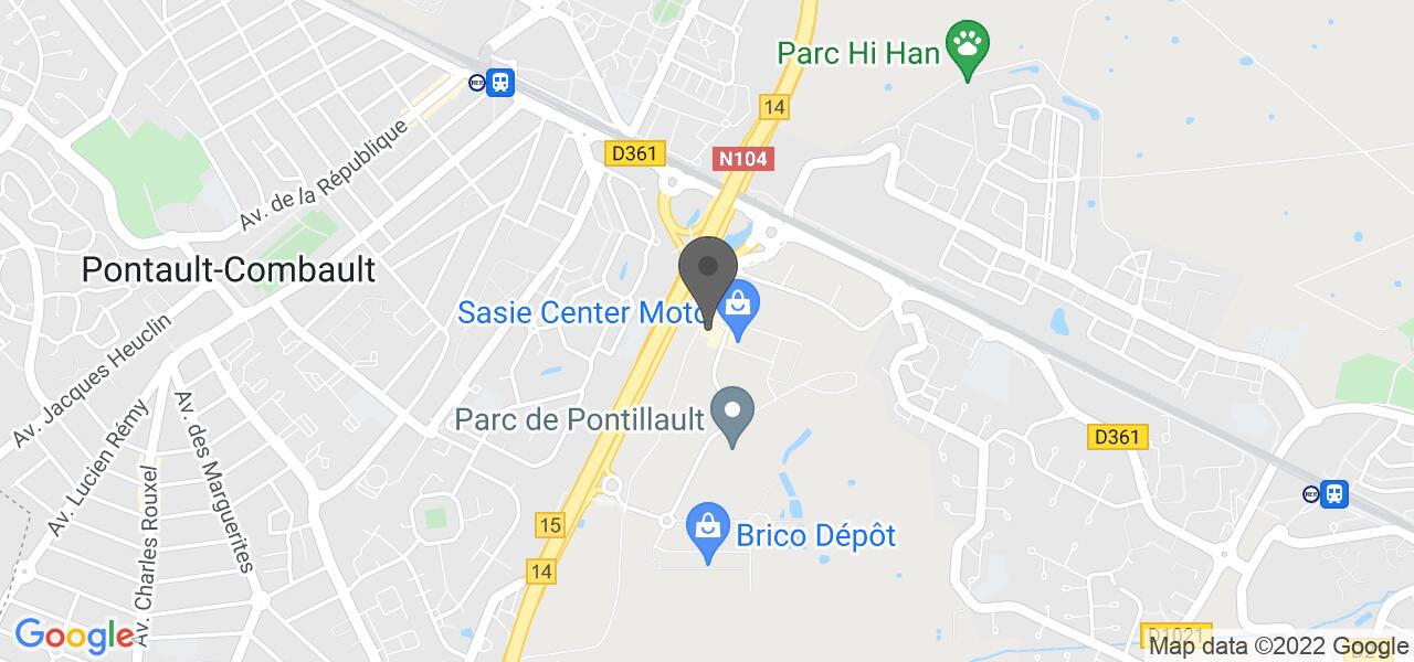 Plan d'accès — Ristorante Del Arte