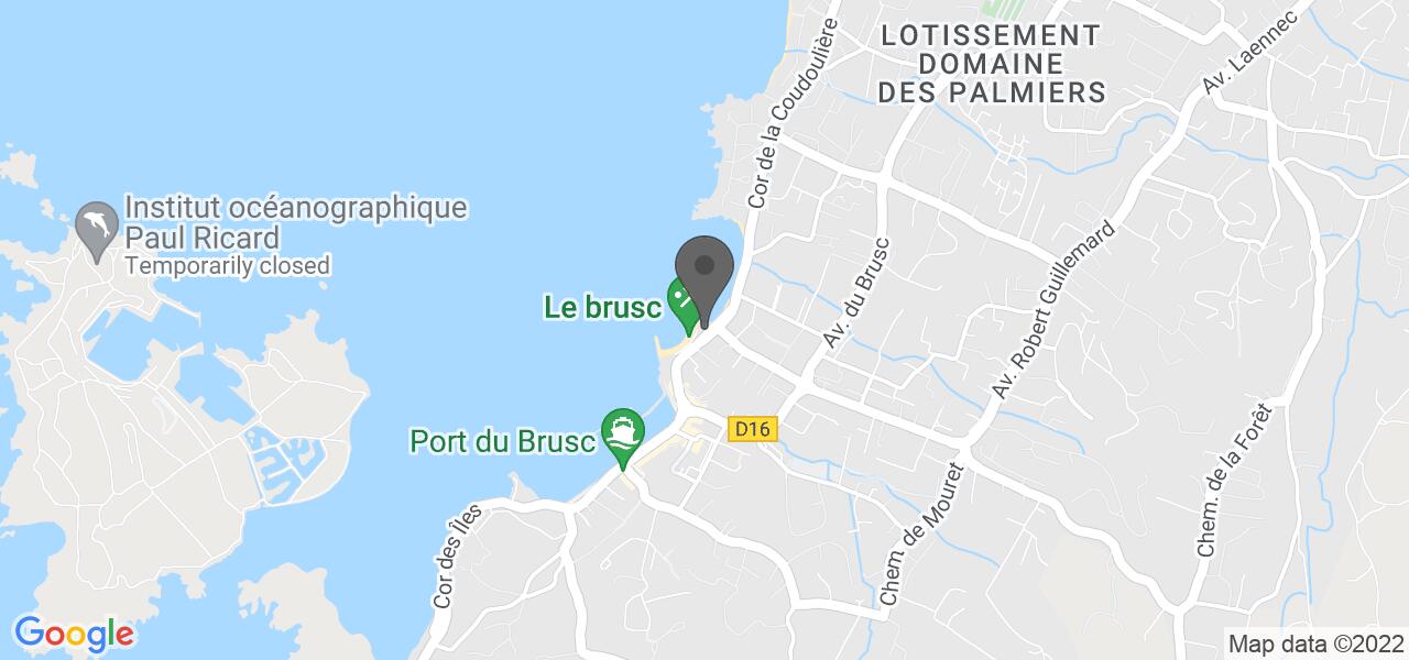 Plan d'accès — La Spiaggia