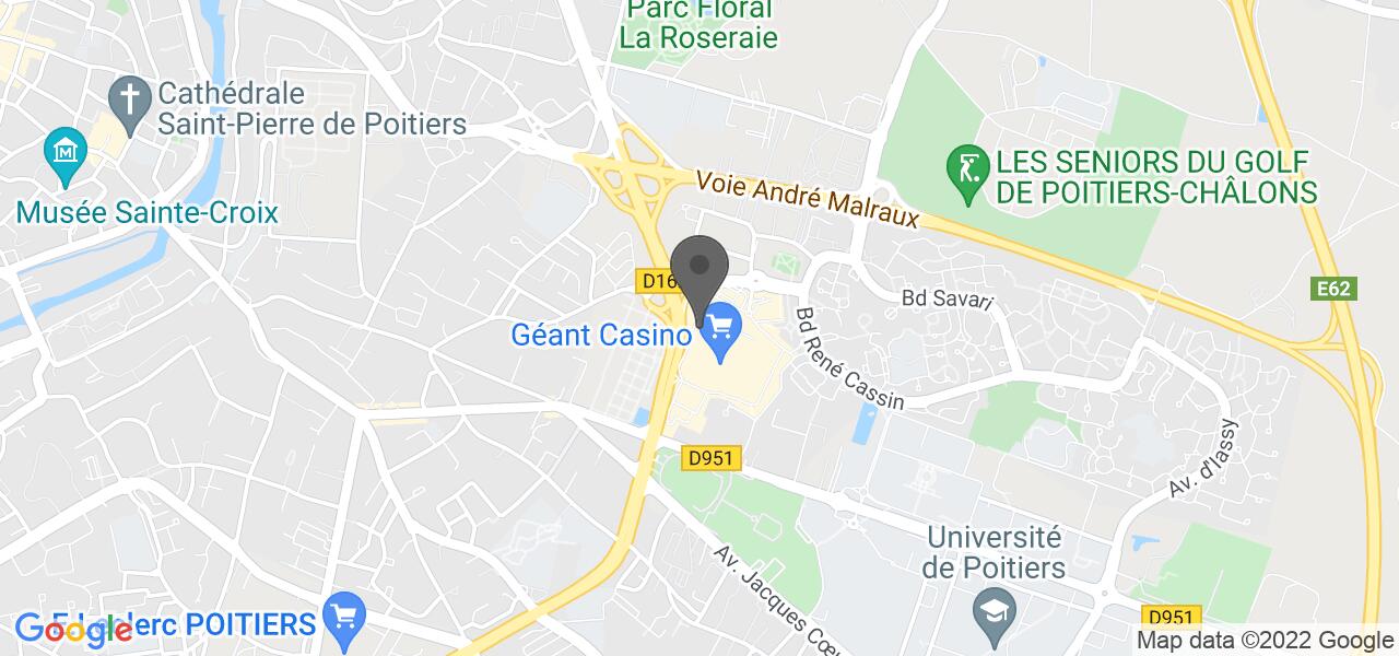 Plan d'accès — Memphis