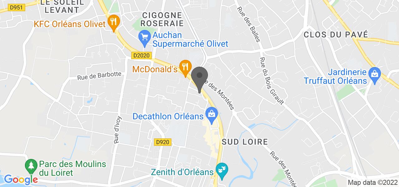 Plan d'accès — LA BOUCHERIE