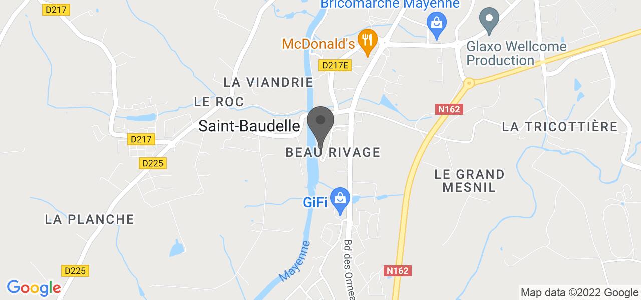 Access map — Beau Rivage