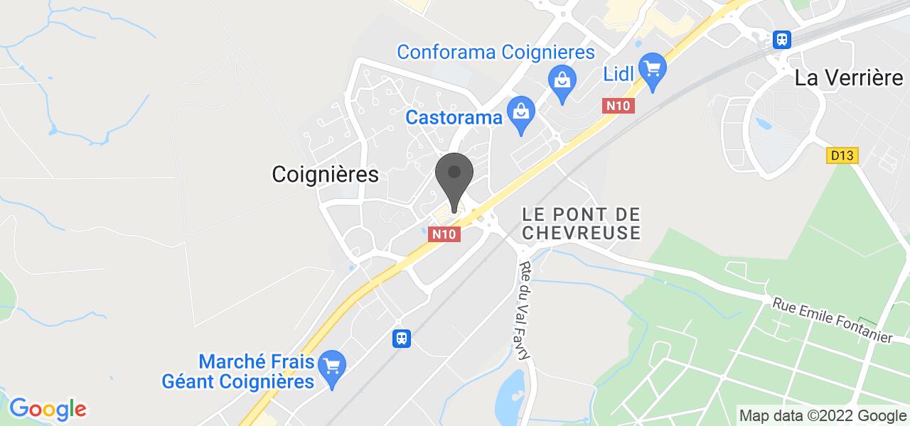 Plan d'accès — McDonald's