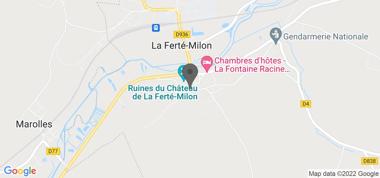 Plan d'accès — Les Ruines