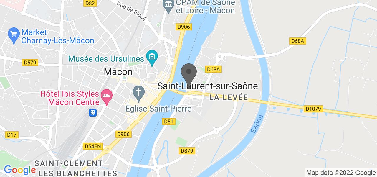 Plan d'accès — Le Saint-Laurent