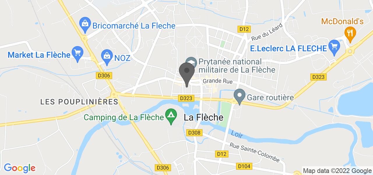 Plan d'accès — La Table de Laurène