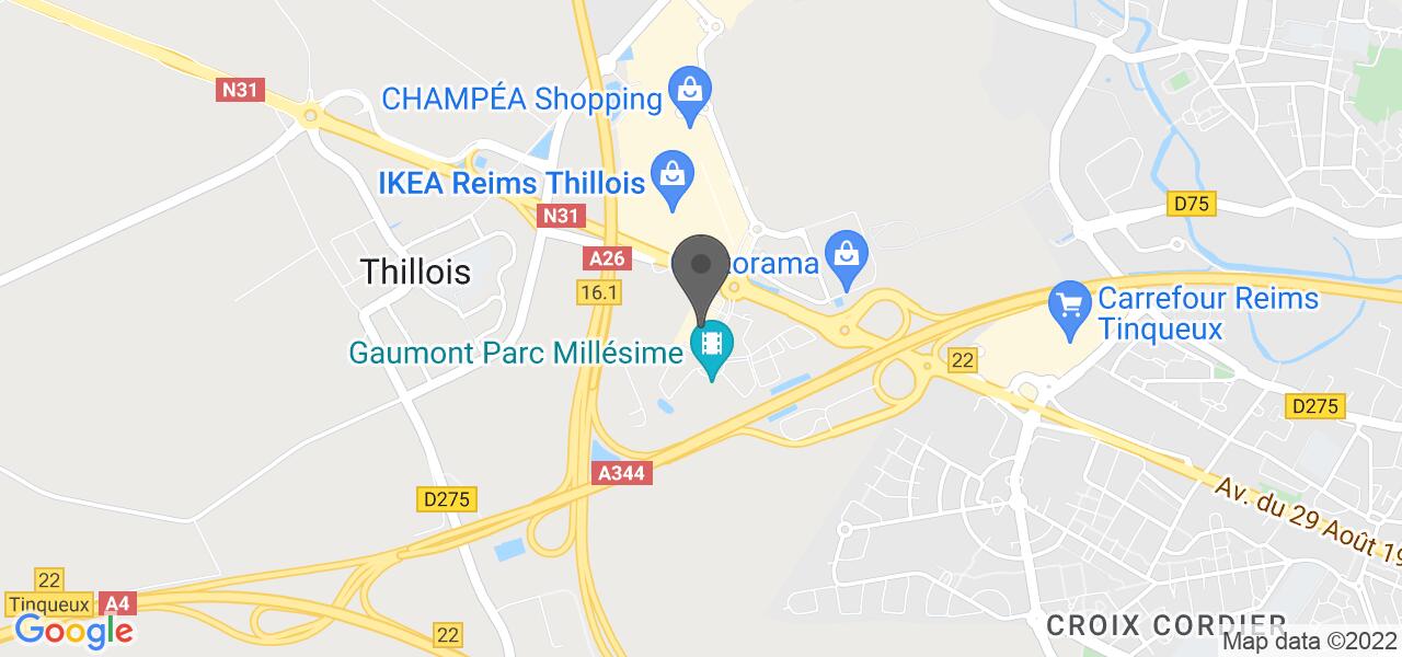 Plan d'accès — Ristorante Del Arte