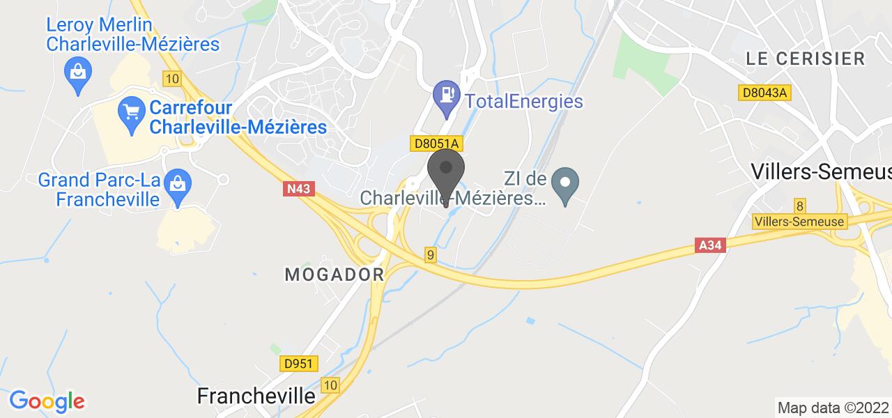 Plan d'accès — Le Galion