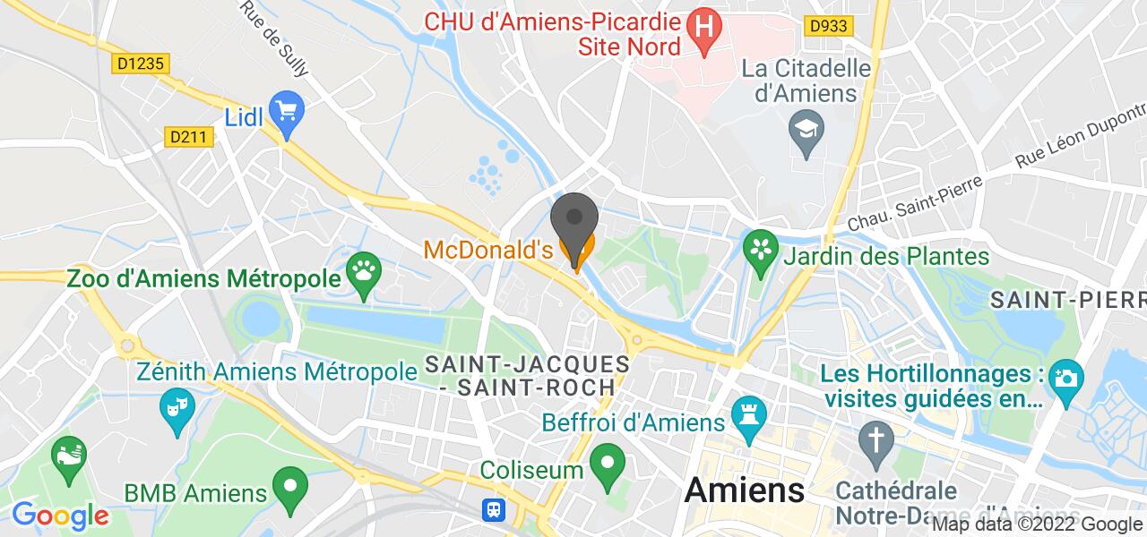 Plan d'accès — McDonald's