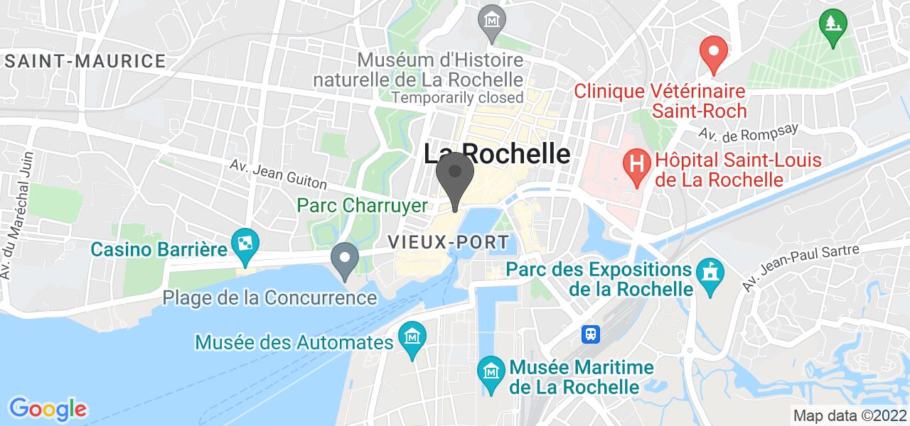 Plan d'accès — Brasserie des Dames
