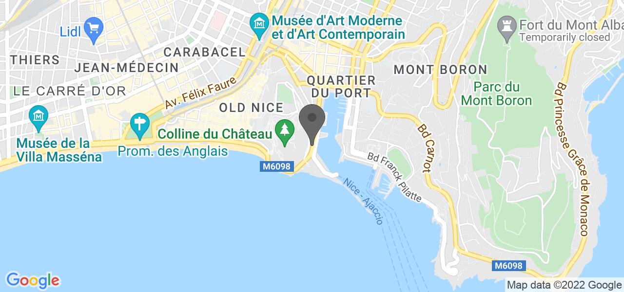 Anfahrtsplan — Le Bistrot du Port