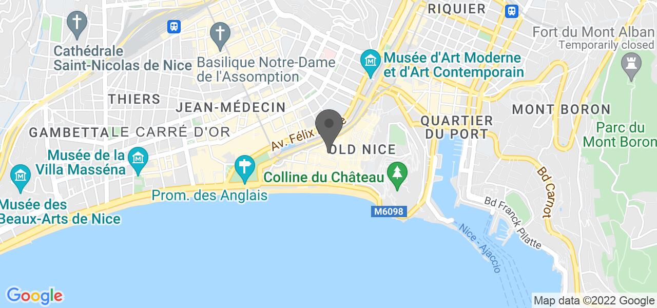 Anfahrtsplan — Bar des Oiseaux