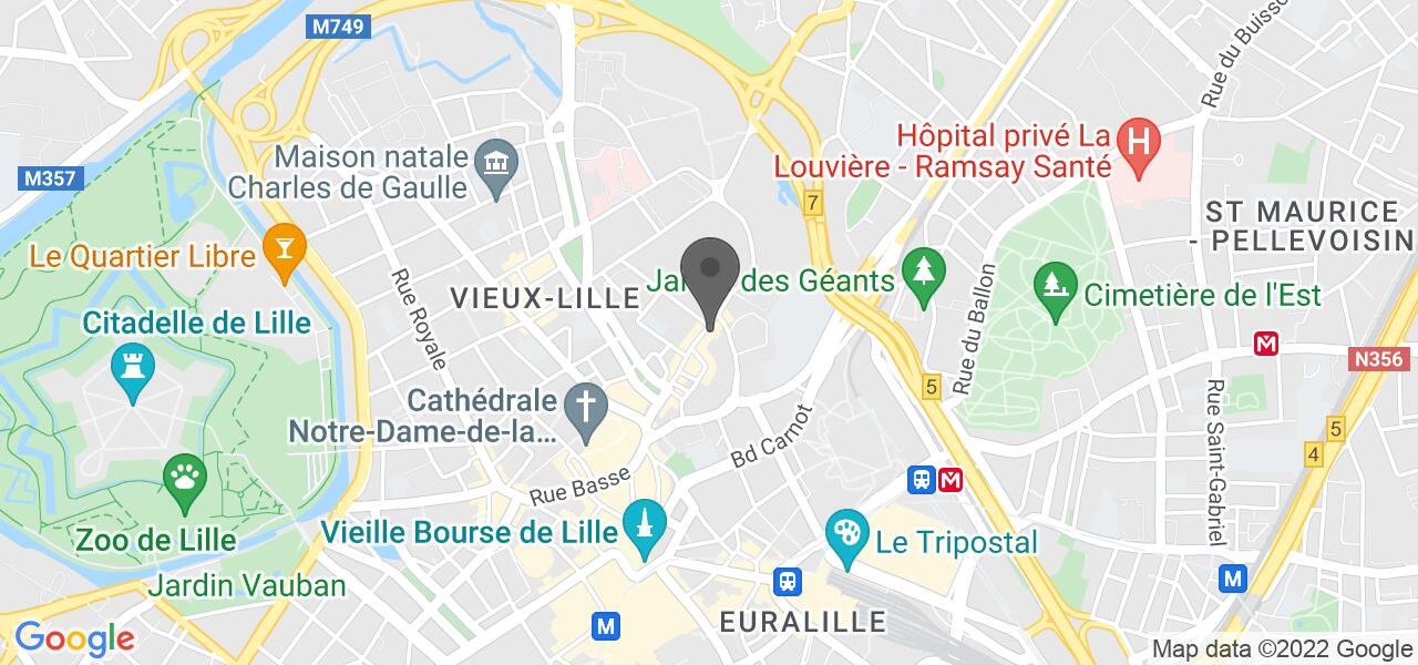 アクセスマップ — Estaminet Chez La Vieille