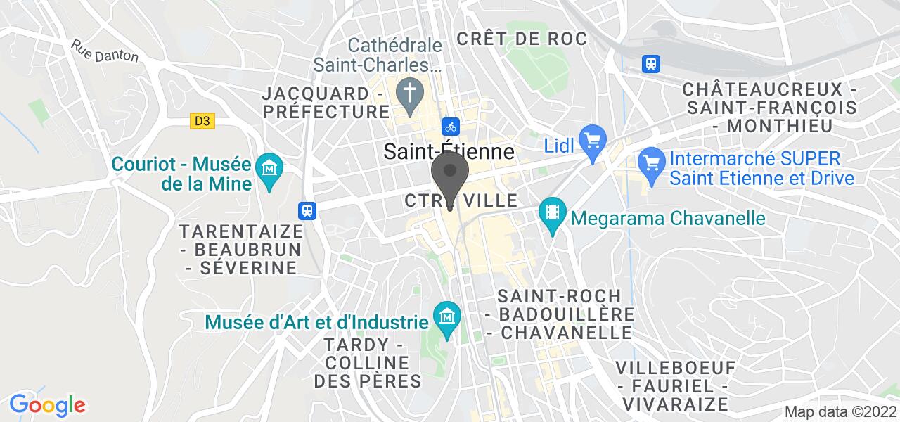 Mapa de acceso — Chez Les Fondus