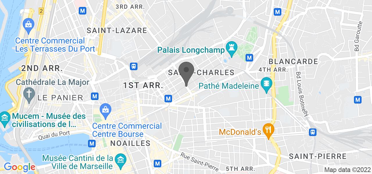 交通地图 — Longchamp Palace