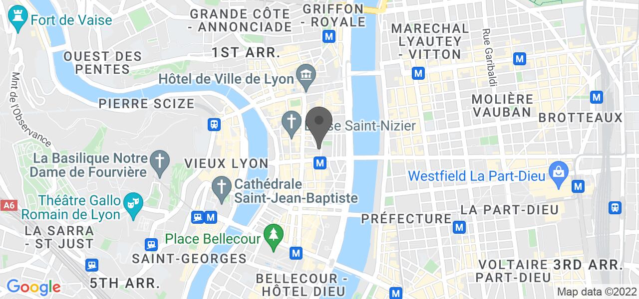 Plan d'accès — Les Terrasses du Valdo