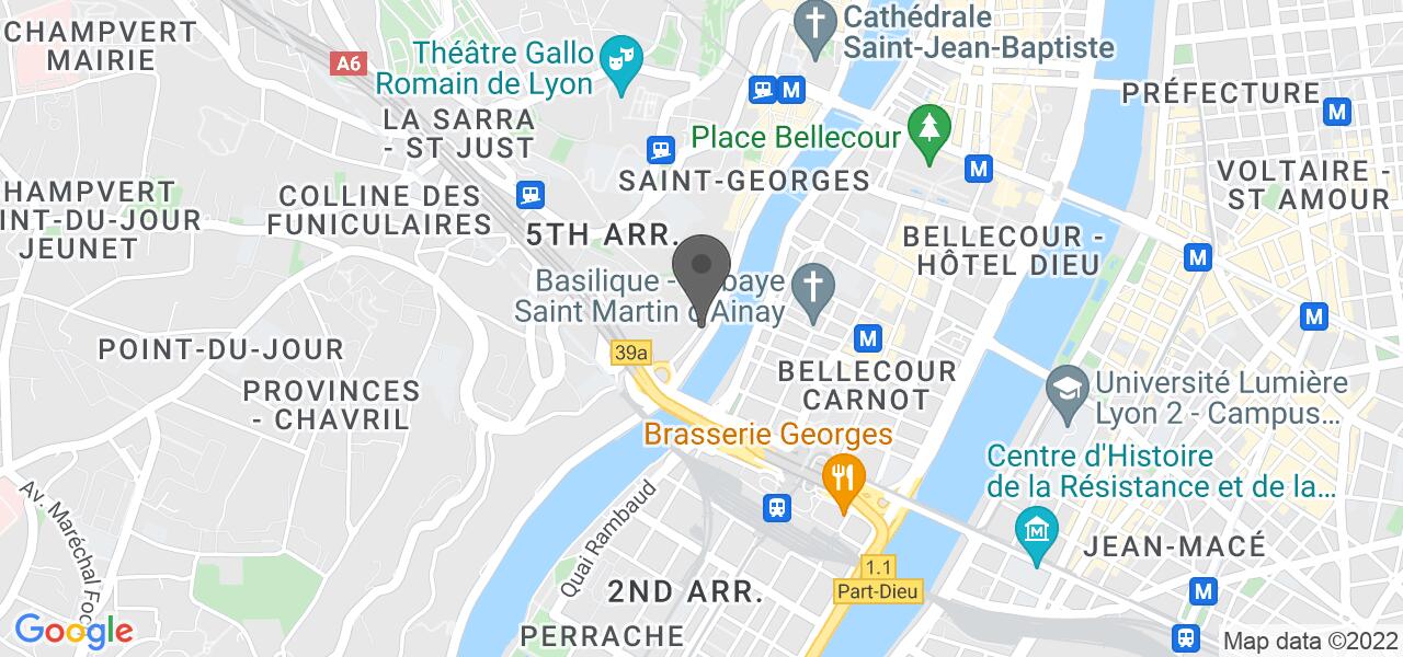 Access map — Carré Saône