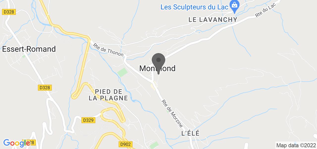 Plan d'accès — La Ferme du Lac Vert