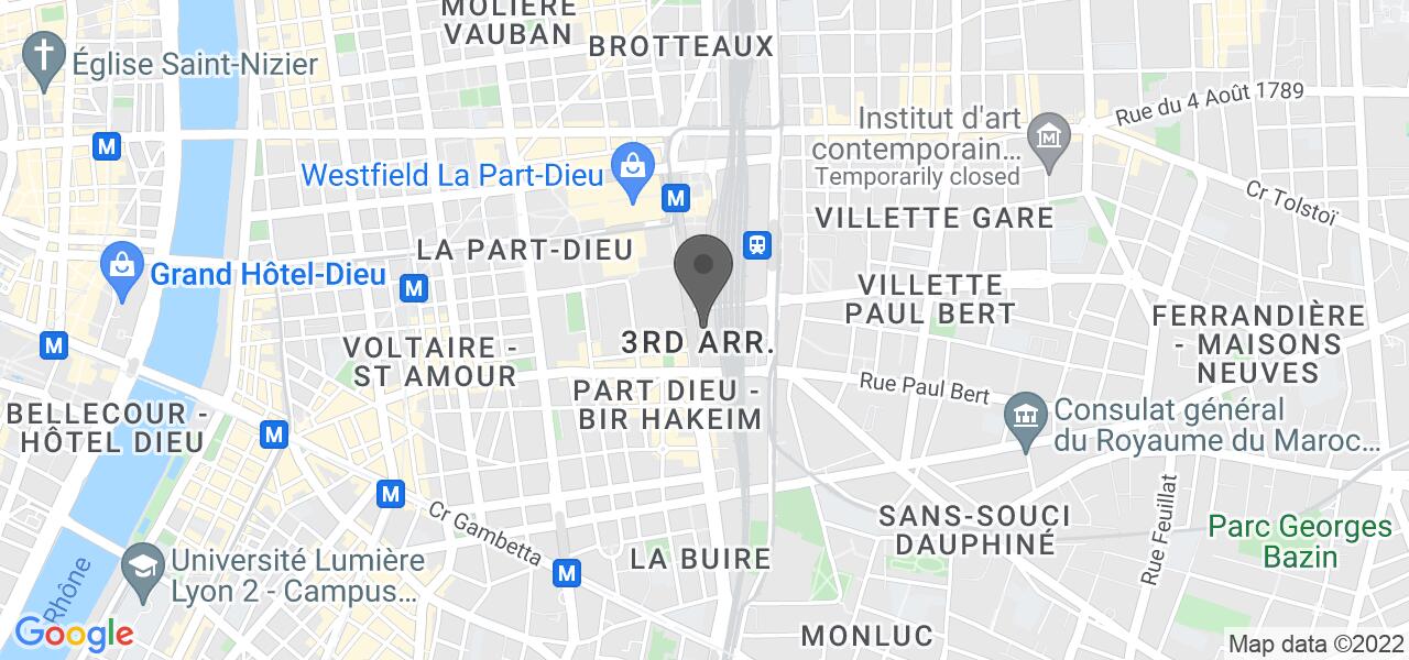 Mapa de acceso — Merle
