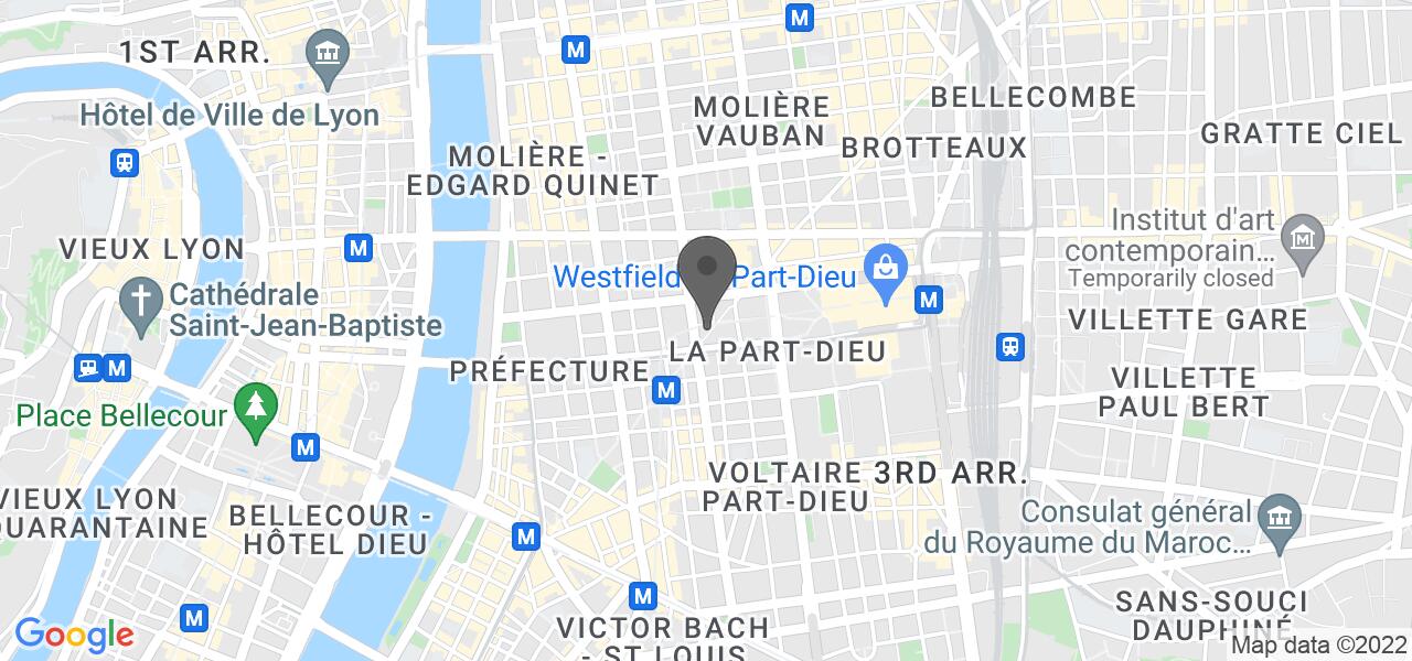 Mapa de acceso — Le Marélie