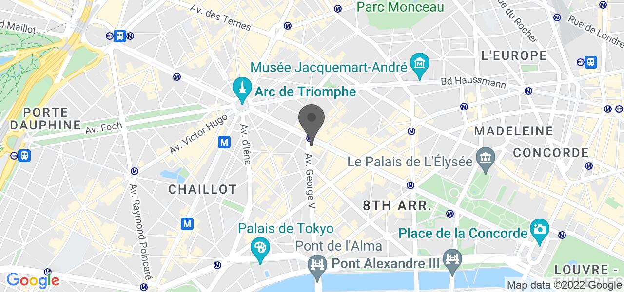 Plan d'accès — Fouquet's