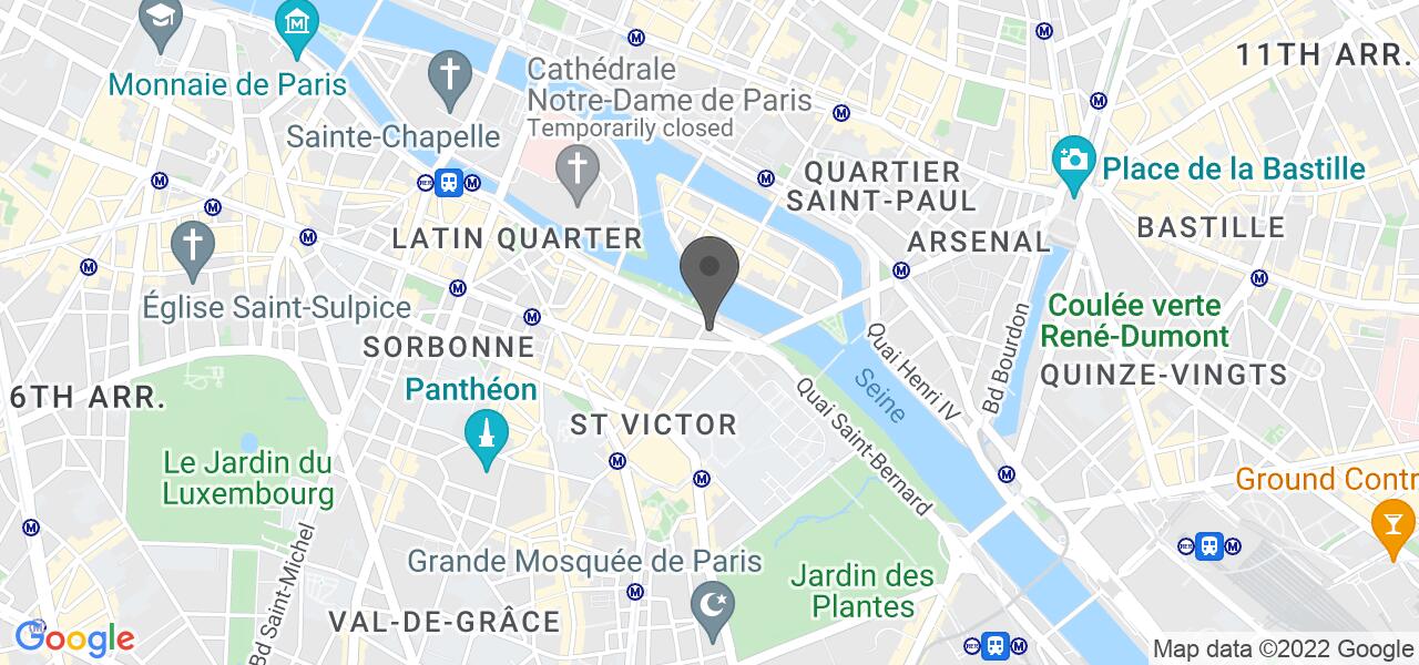 Mapa de acceso — Tour d'Argent