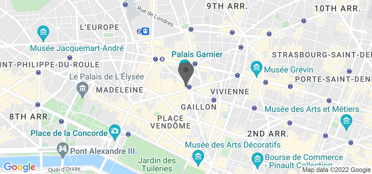 Plan d'accès — Café de la Paix