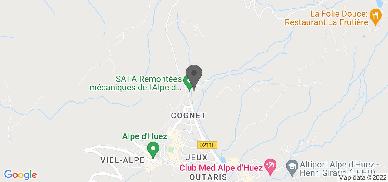 Plan d'accès — Chamois d'Or