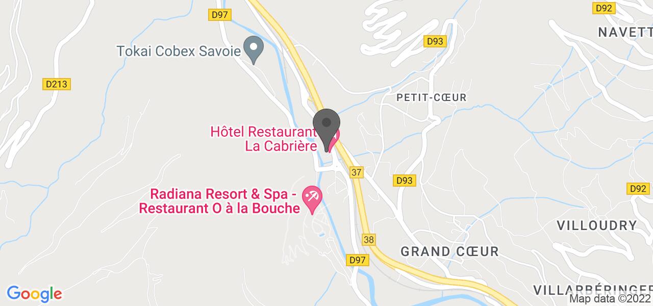 Access map — La Cabrière