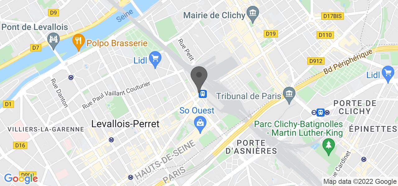 Plan d'accès — Au Cadran Bleu