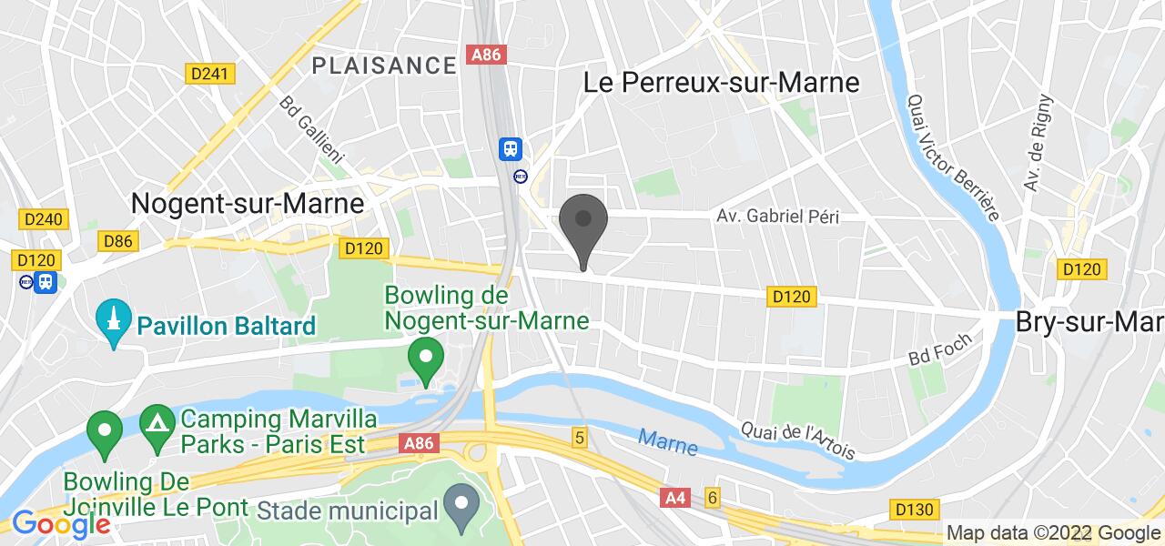 Plan d'accès — L'Avenue Café