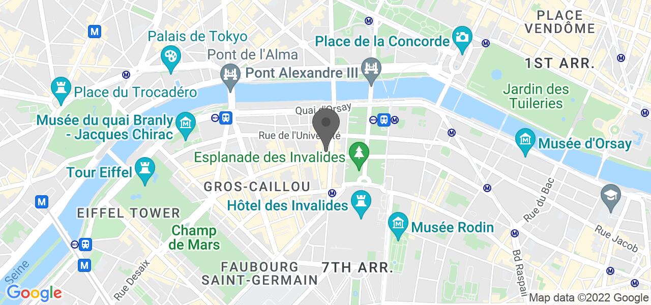 แผนที่การเดินทาง — David Toutain