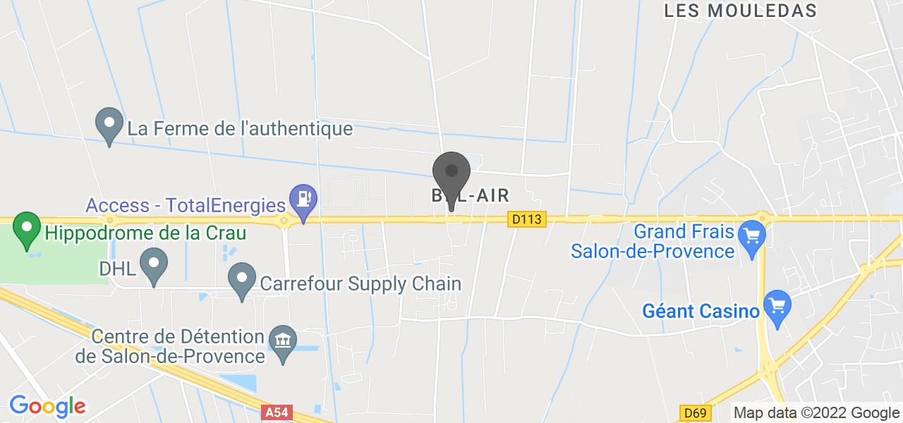Anfahrtsplan — Le Bel Air