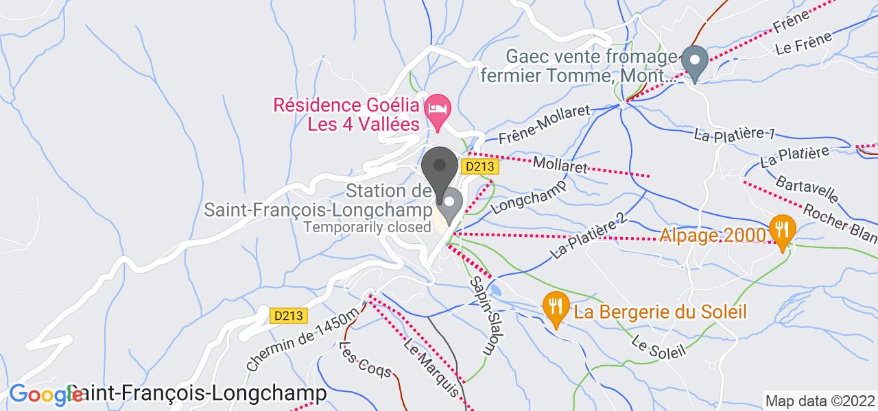 Access map — Le Troll Gourmand