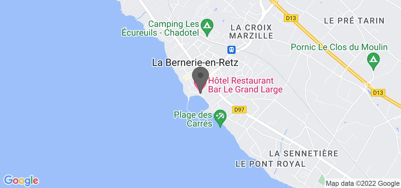 Plan d'accès — LE GRAND LARGE