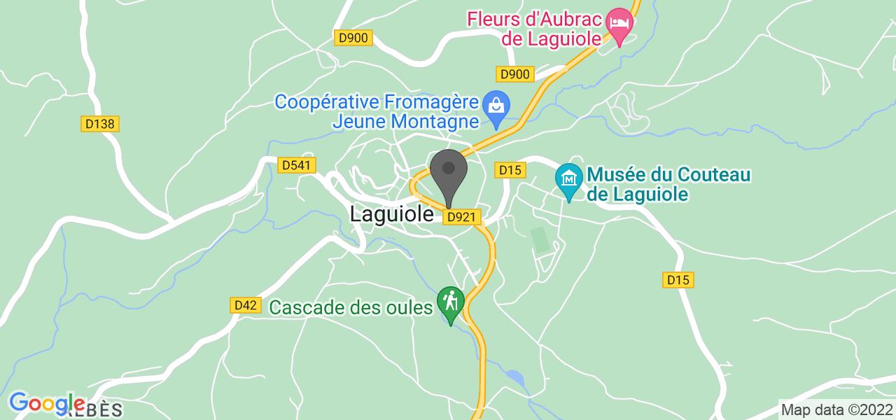Mapa de acceso — L'Auberge du Taureau