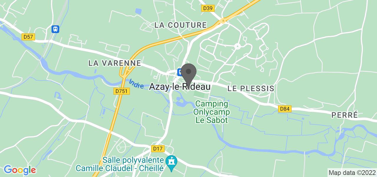 Mapa de acceso — Côté Cour