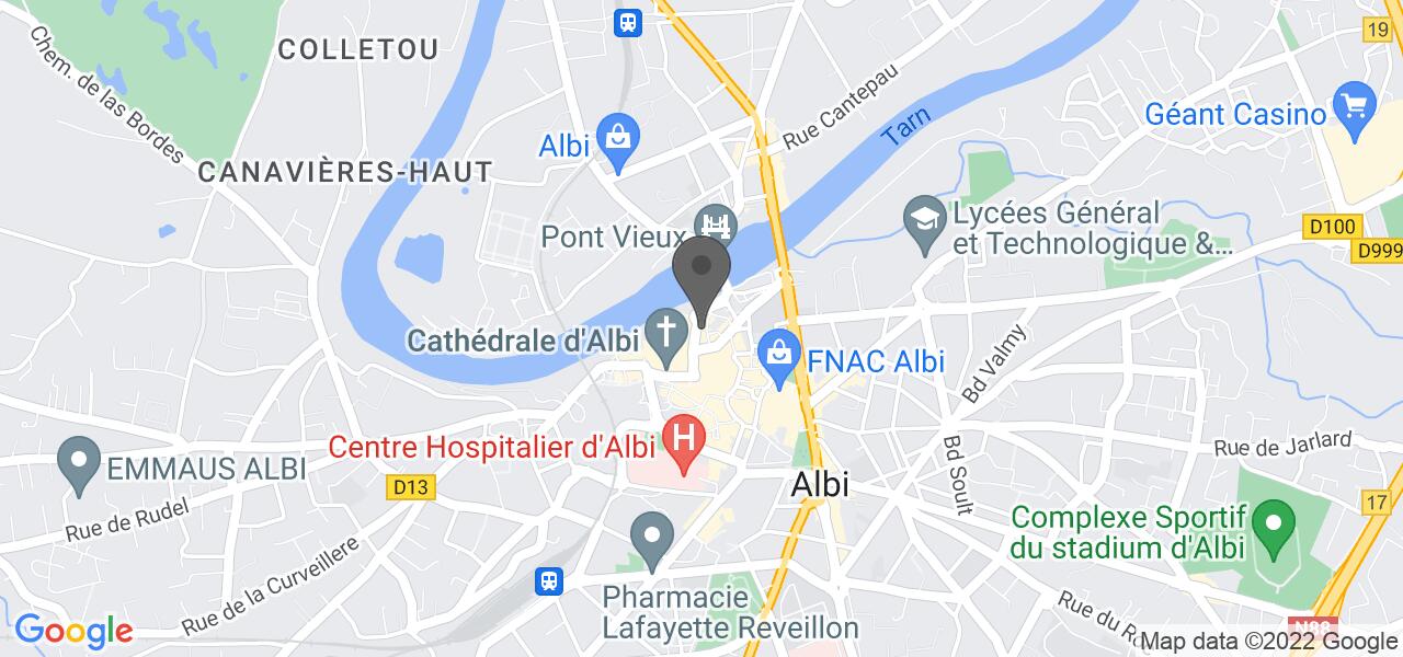Plan d'accès — La fourchette adroite 