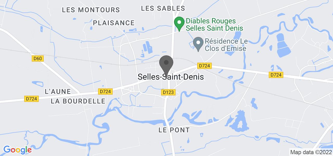 Plan d'accès — AUBERGE CHEVAL BLANC