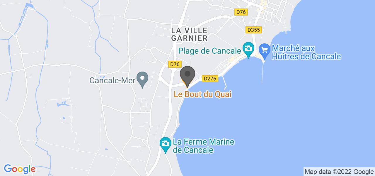 Plan d'accès — Le bout du quai 