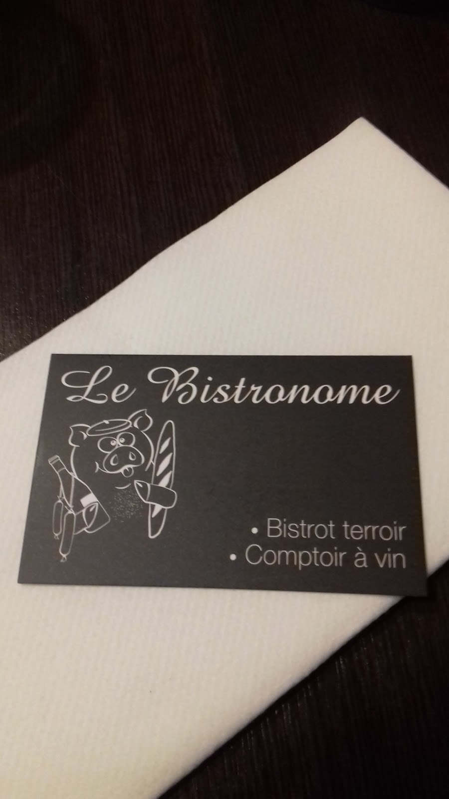 Le Bistronome