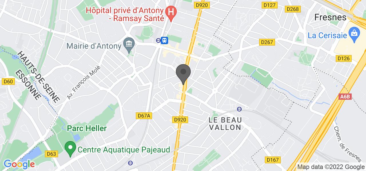 Mappa di accesso — Bistro Valentin