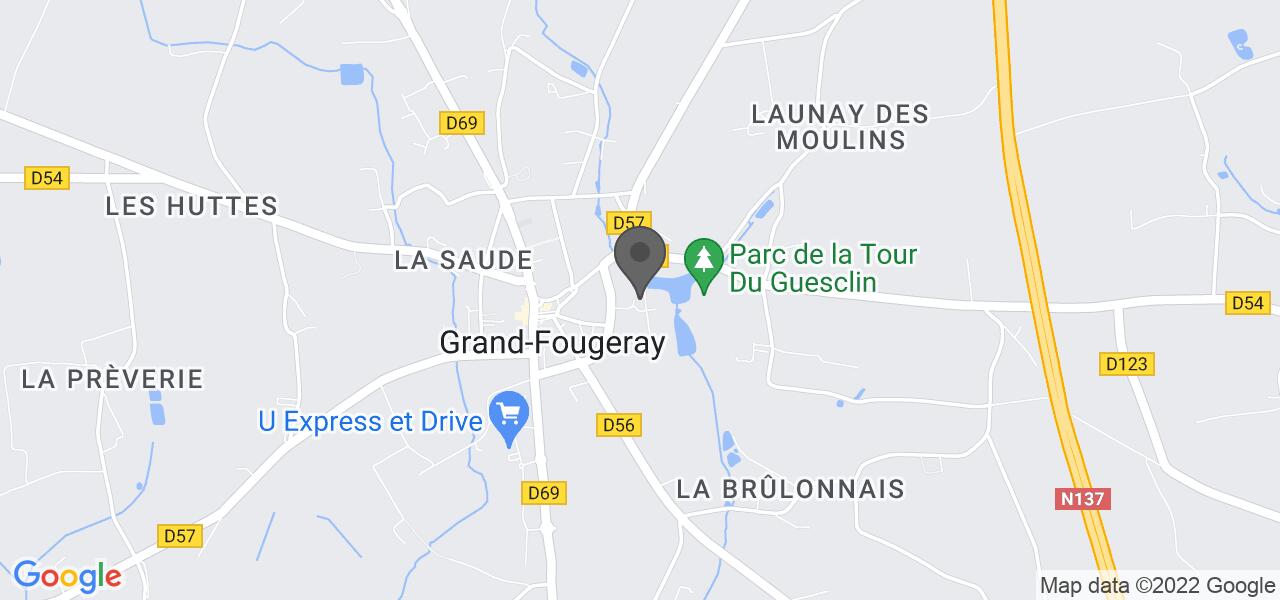 Plan d'accès — La Tour Duguesclin