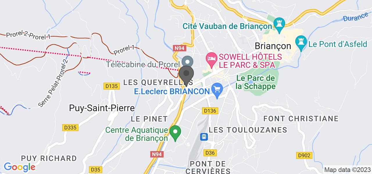 Plan d'accès — LE PECHE GOURMAND